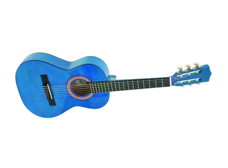 DIMAVERY AC-303 Classic Guitar 1/2, blue 